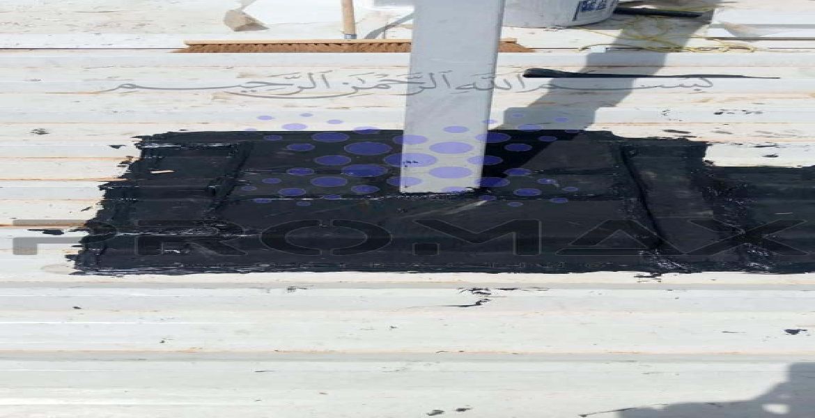 City Diamond Legs - metal roof waterproofing project by Promax in Dubai, UAE